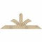 Ekena Millwork Richland Rough Sawn Timber Gable Bracket, Douglas Fir, 72"W x 27"H x 4"D x 6"F, 9/12 Pitch GBW072X27X0406RIC00RDF - alternate 1